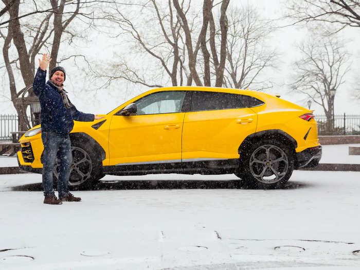 13. The $250,000 Lamborghini Urus is the most flamboyant SUV a lot of money can buy.