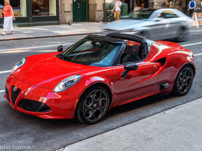 10. The Alfa Romeo 4C, at about $75,000, is an incredible value.