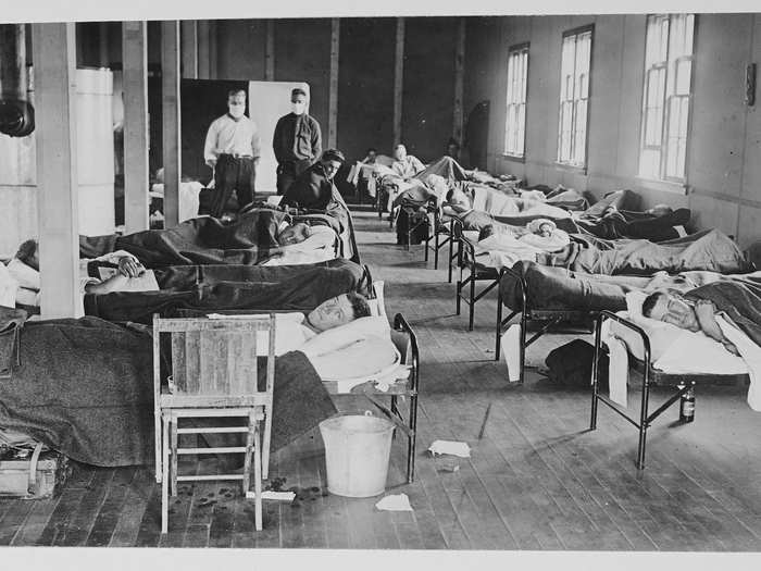 There were three waves of the Spanish Flu, but the second bout of the disease was especially catastrophic for the US in the late summer of 1918.