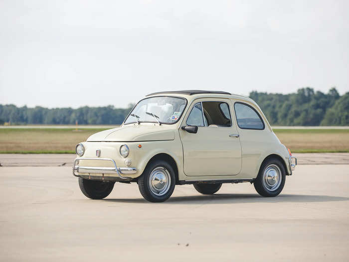 While this collector evidently had a need for speed, the collection also includes close to two dozen Fiats, including a 1970 Fiat 500 L ...