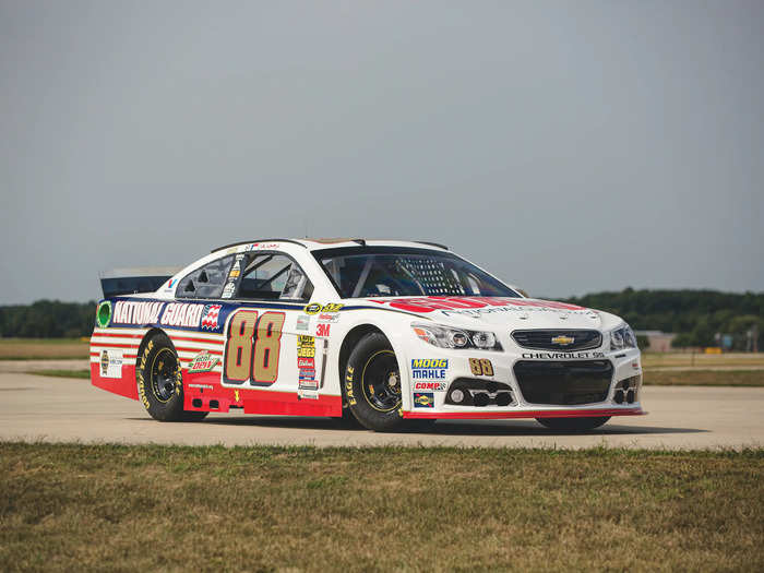 ... and a 2012 NASCAR race car driven by Dale Earnhardt Jr.