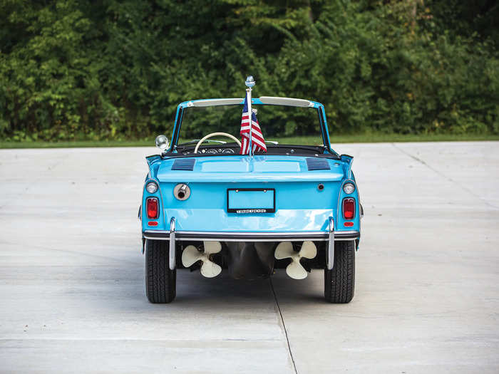 Khan owned a 1966 Amphicar ...