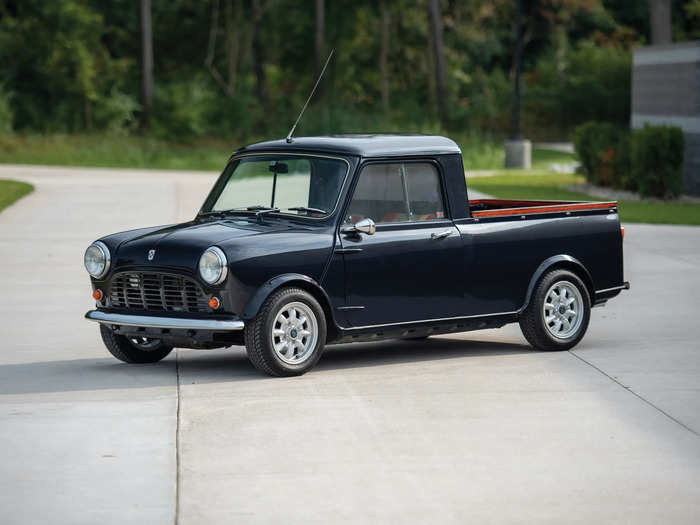 ... and a 1972 Austin Mini Pickup.