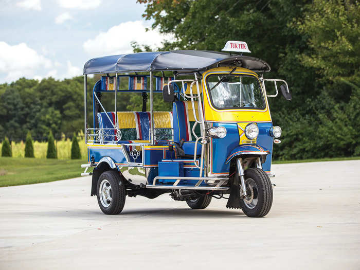 The Elkhart Collection also boasts dozens of oddball cars, including a rickshaw ...