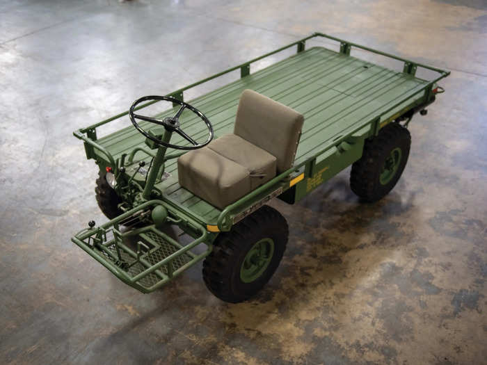 ... and a one-seater 1968 M274 A5, which was built for the Marine Corps.