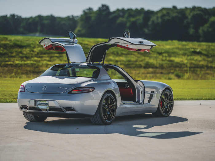 ... a 2012 Mercedes-Benz SLS AMG ...