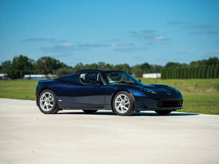 ... a 2011 Tesla Roadster, Tesla