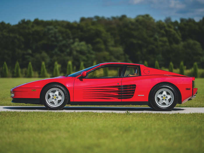 ... a 1991 Ferrari Testarossa ...