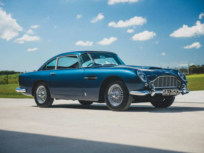 ... and a 1964 Aston Martin DB5 — the original Bond car.