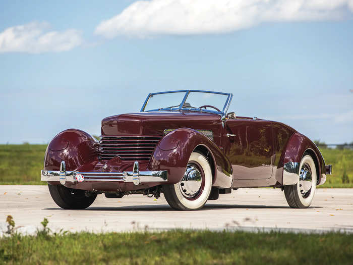 ... a 1937 Cord 812 Supercharged Cabriolet ...