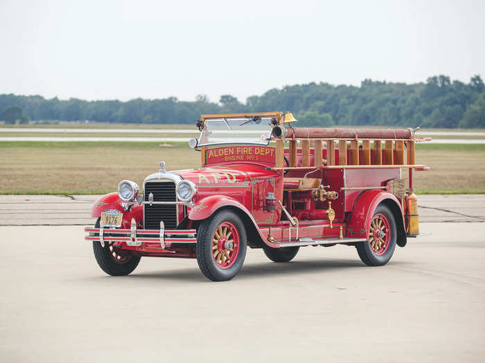 ... a 1927 Hudson Model O Super Six Fire Truck ...