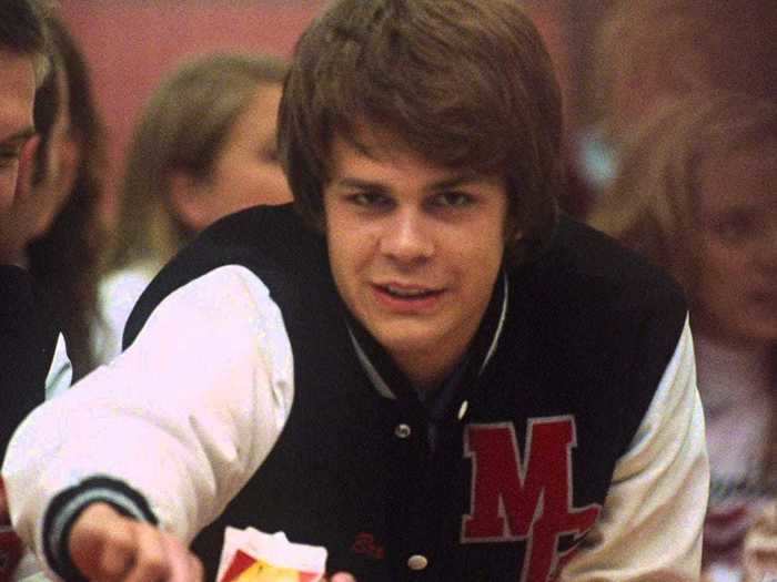 Johnny Simmons played Brad, a football player who secretly dated Patrick.