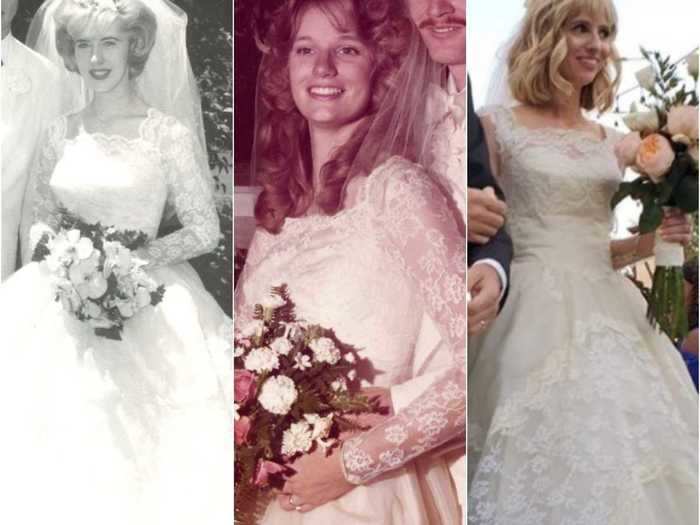 Paige Pearl got married not only in the dress her mother wore, but that her mother