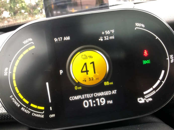 If the MINI is completely drained, the battery could come back to a full charge at Level 2 in about six hours, in my testing. I was looking at going from about 40% to 100% in four hours. Many owners might wasn