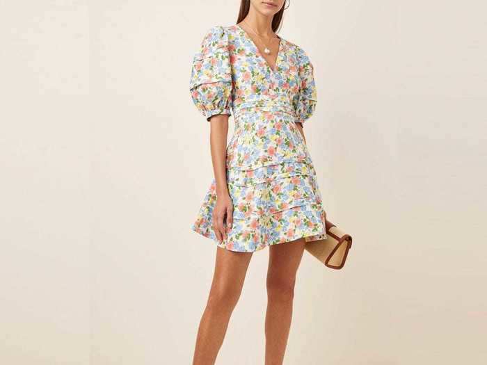 A feminine, floral Amur dress