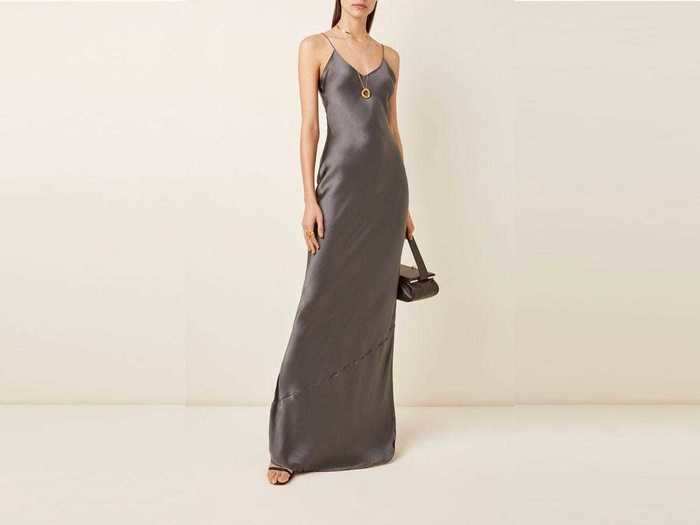 A Nili Lotan silk maxi you can dress up or down