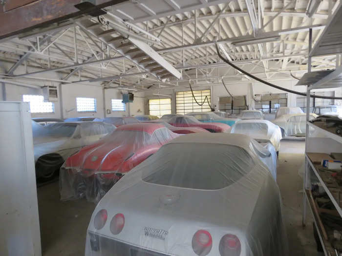 VanDerBink said some of the Corvettes in the collection have been sitting for three decades.