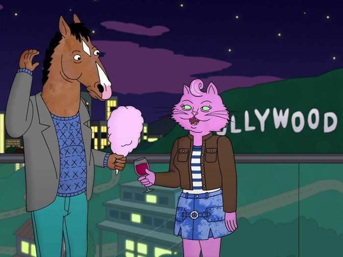 "Bojack Horseman" follows a failed actor as he tries to reignite his career.