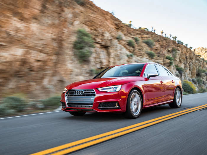 2012 Audi S4: $17,848 (2018 model year pictured below)