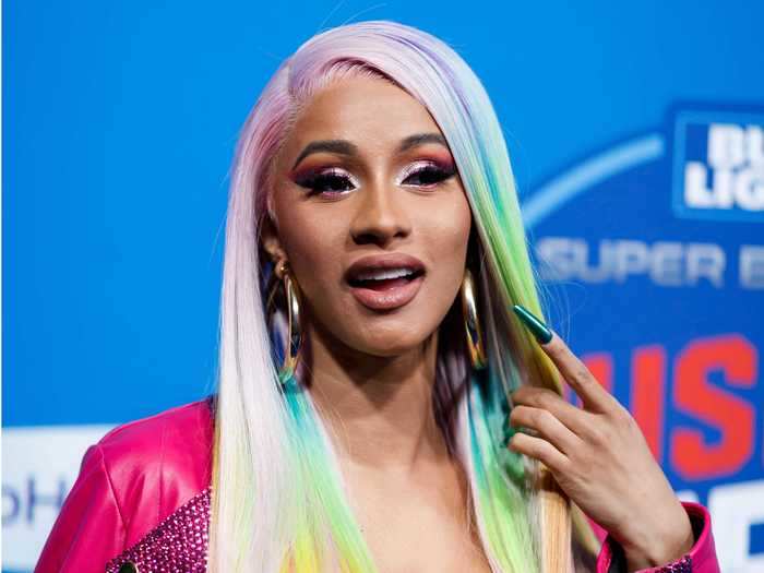 Cardi B reportedly donated 20,000 bottles of a vegan-based protein drink from OWYN to hospitals in NYC.