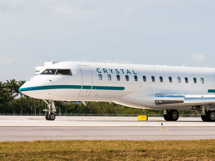 Crystal AirCruises, as the division was branded, started in 2016 with a 12-seat Bombardier Global Express XRS, a leader in the large-cabin private jet market.