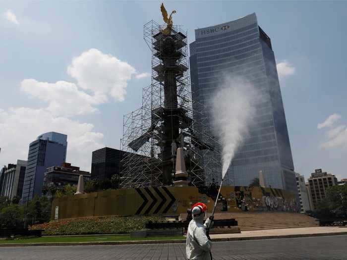 The Culture Trip calls the Angel de la Independencia monument in Mexico City, Mexico, an "unmistakable symbol of Mexico