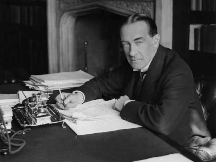 ... and Prime Minister Stanley Baldwin was in his second term in the United Kingdom.