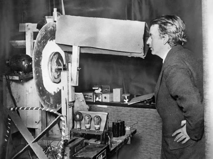 In 1926, John Logie Baird gave the first public demonstration of a television ...