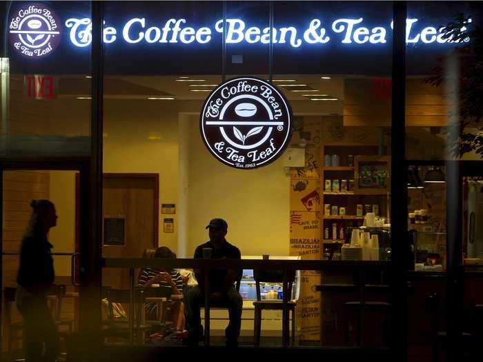 The Coffee Bean and Tea Leaf is a California-based chain.