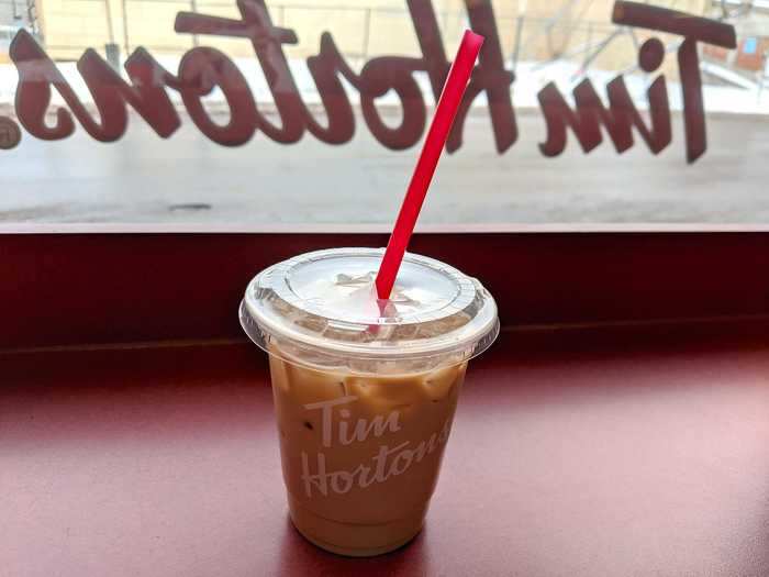 Tim Hortons is known for its Timbits and Iced Capps.