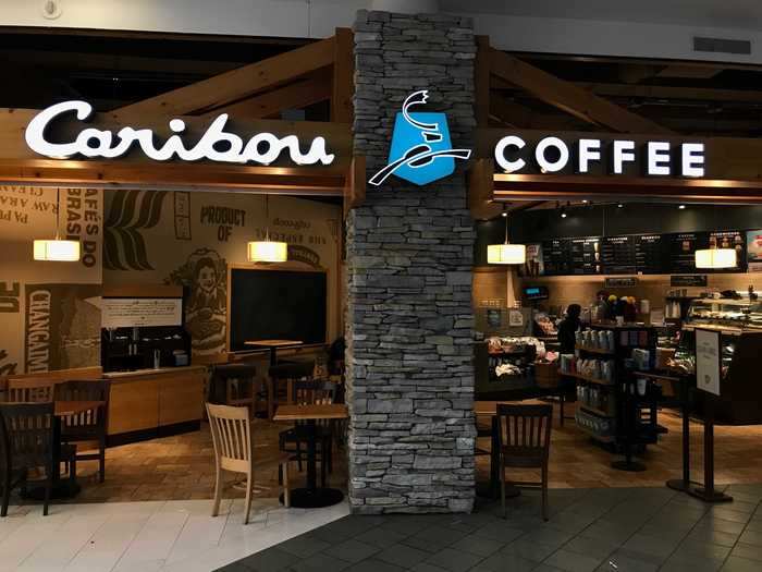 Caribou Coffee focuses on selling Rainforest Alliance Certified beverages.