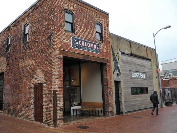 La Colombe sells canned coffee drinks in stores but also has cafes across the US.