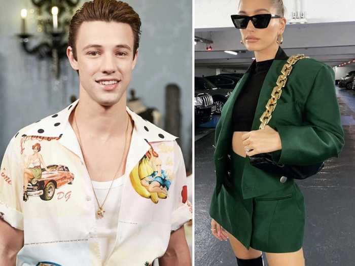 Former Vine star and singer Cameron Dallas once dated Hailey Bieber, before she was Hailey Bieber.