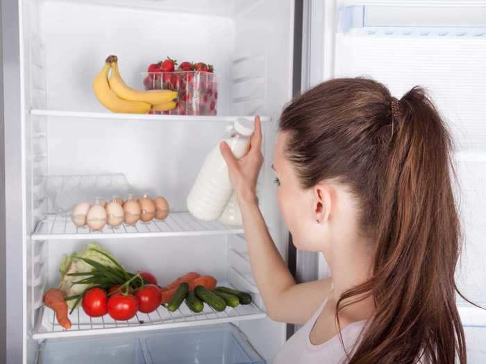 Transfer items from your refrigerator to your freezer.