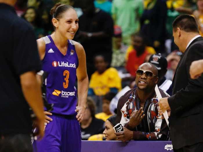 Now read up on the time Floyd Mayweather threatened to buy the Phoenix Mercury: