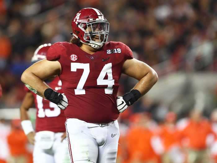 10. Cleveland Browns — Jedrick Wills Jr., OT (Alabama)