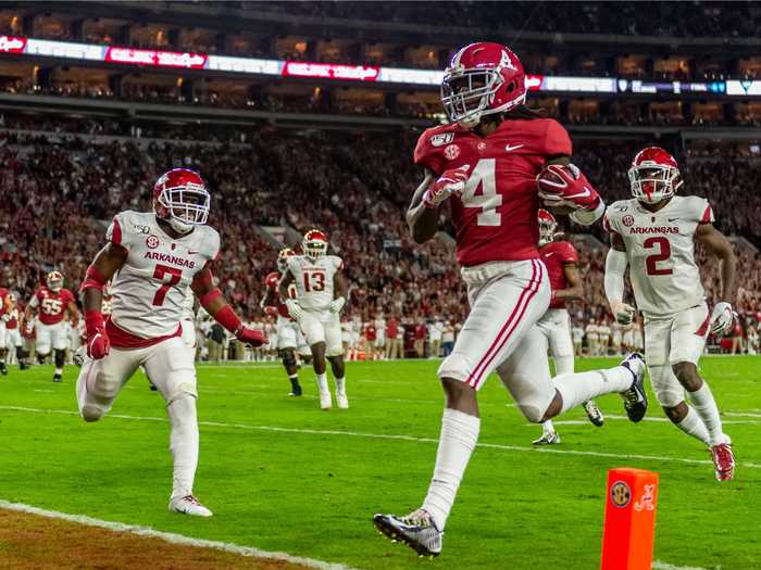 12. Las Vegas Raiders — Jerry Jeudy, WR (Alabama)