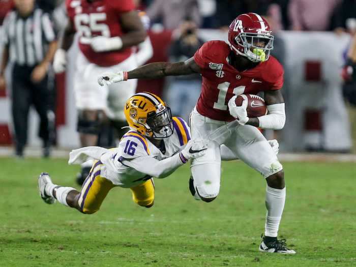 15. Denver Broncos — Henry Ruggs III, WR (Alabama)