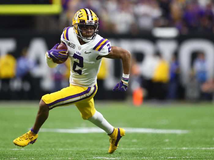 21. Philadelphia Eagles — Justin Jefferson, WR (LSU)