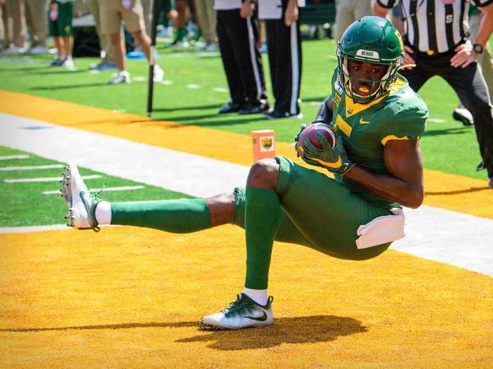 22. Minnesota Vikings (via Buffalo) — Denzel Mims, WR (Baylor)