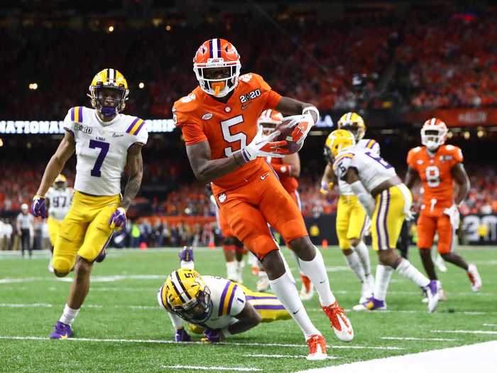 30. Green Bay Packers — Tee Higgins, WR (Clemson)