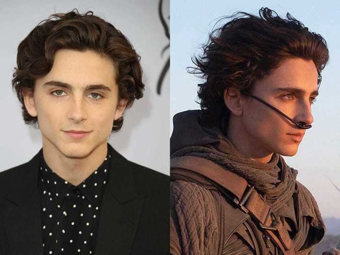 Timothée Chalamet stars as Paul Atreides, a young nobleman who eventually becomes a leader of the Fremen people.