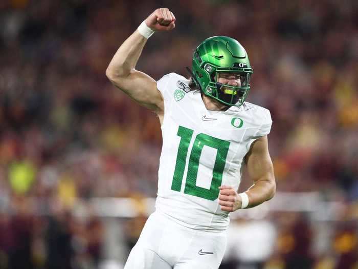 3. Justin Herbert, Oregon