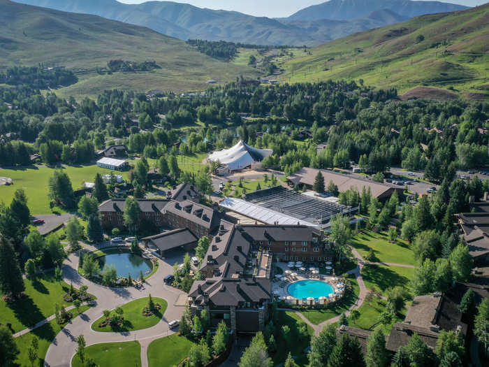 But Sun Valley is known for its wealthy and famous visitors year-round. The ski destination has been a hotspot among celebrities for nearly a century.