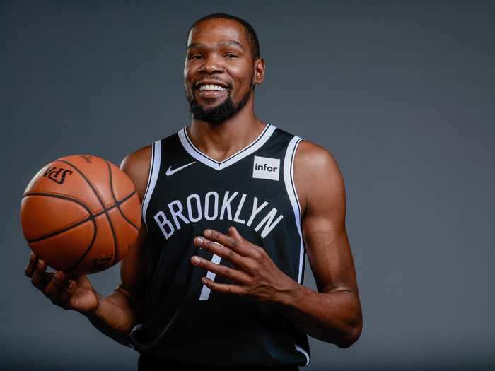 NBA star Kevin Durant and three other players on the Brooklyn Nets tested positive for the coronavirus.