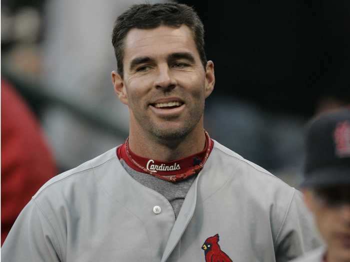 Jim Edmonds tested positive for both COVID-19 and pneumonia.