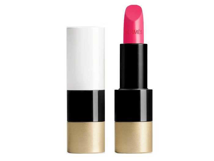 Rouge Hermes Satin Lipstick in 18 Rose Mexique