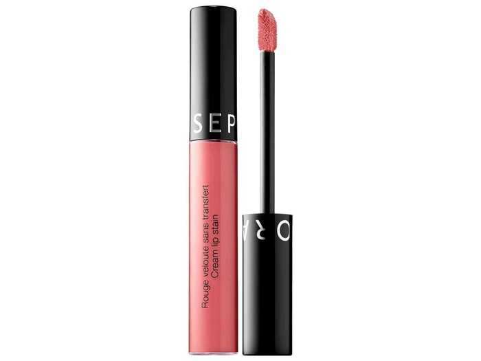 Sephora Collection Cream Lip Stain Liquid Lipstick in Hippy Pink