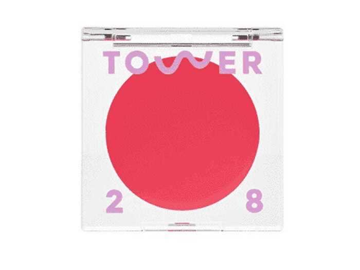 Tower28 Tinted Lip + Cheek Balm in Golden Hour