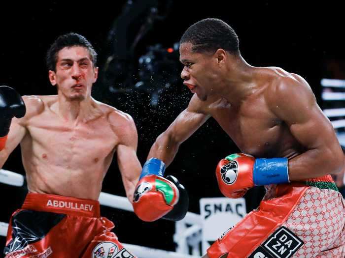 This is Devin Haney, a 21-year-old American boxer who competes in the wildly competitive lightweight division.